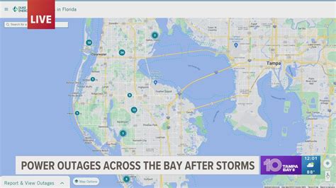 Track our progress on our outage map. . Teco power outage